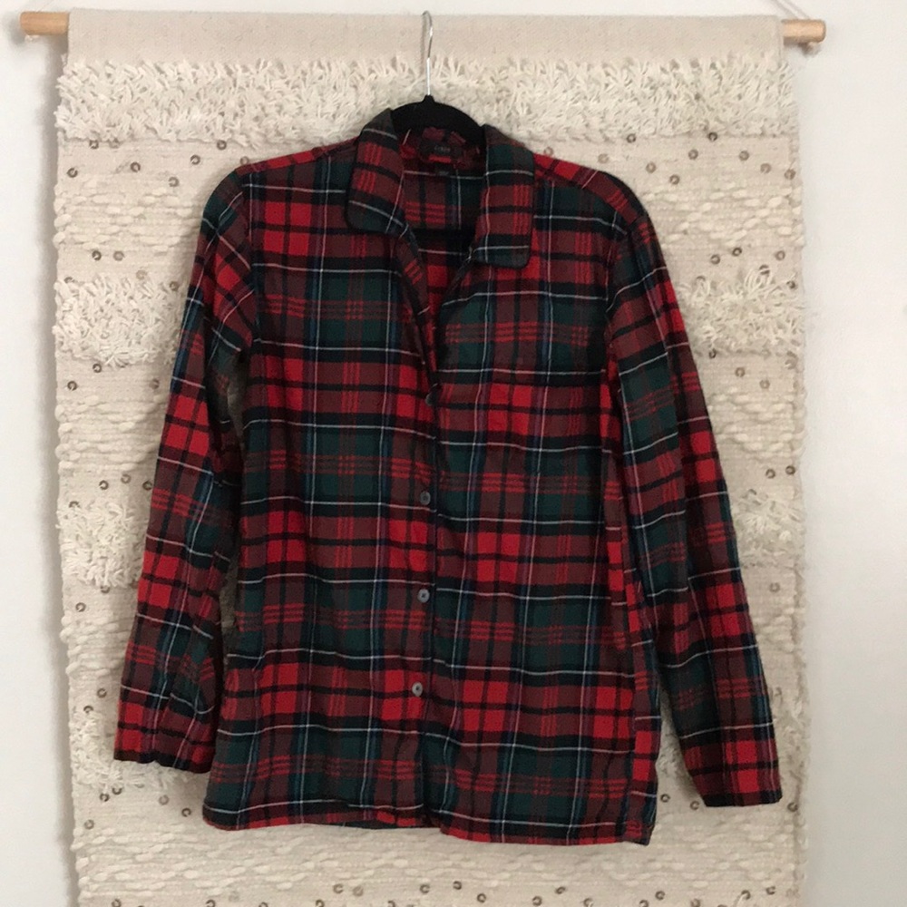 J crew pj top